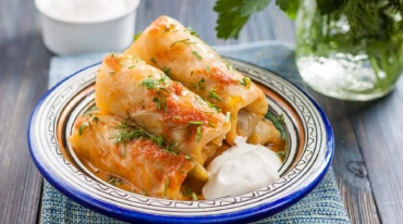 Bu Dəfə Toyuq Əti ilə : Kələm Dolması Resepti