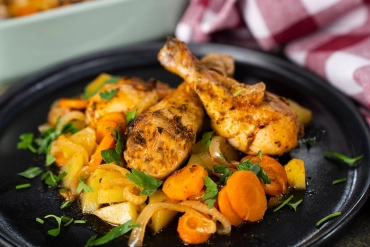 Əfsanə Ləzzətə Yer Açın: Sobada Toyuq Baget Resepti