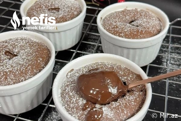 Bol Şokoladlı : Damaqlarda İz Buraxan Sufle Resepti