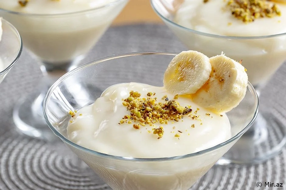 Türkiyə Mətbəxindən: Pudinq ( Muhallebi ) Resepti