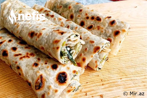 Mayasız İspanaqlı Qutab Resepti