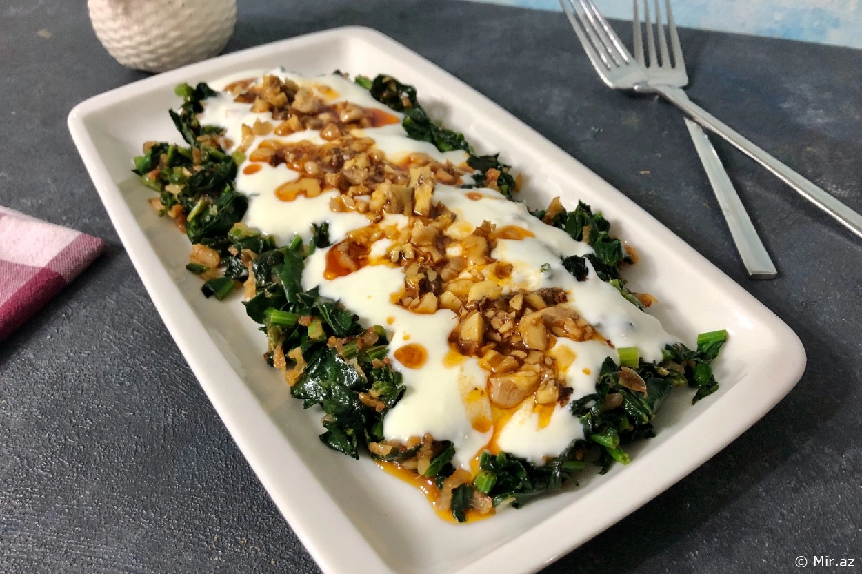 10 Dəqiqəyə Hazır: İspanaqlı Boranı Resepti