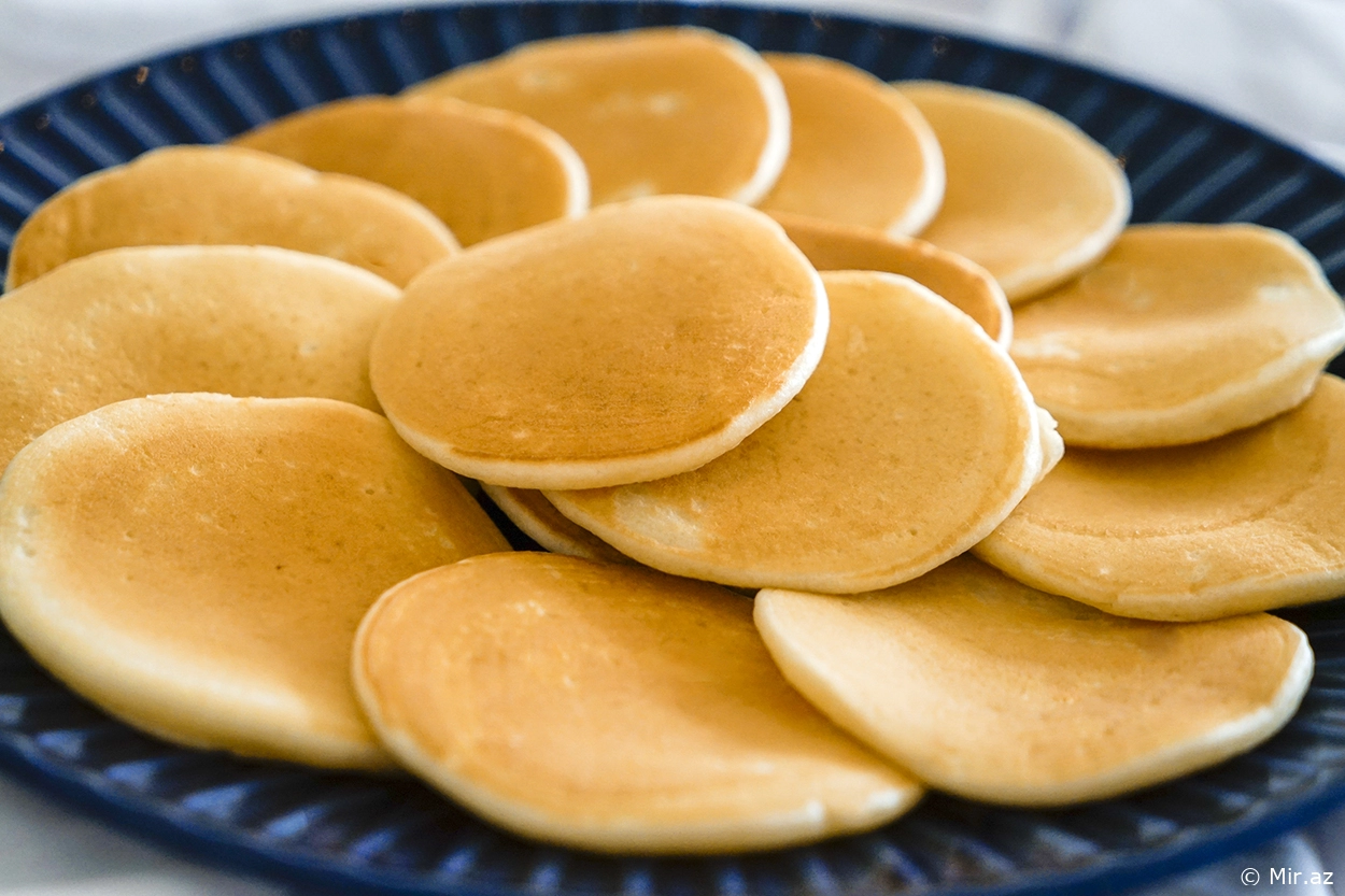 Golden Pancake Resepti - Puff Puff Dadı ilə Çox Asan Hazırlanır
