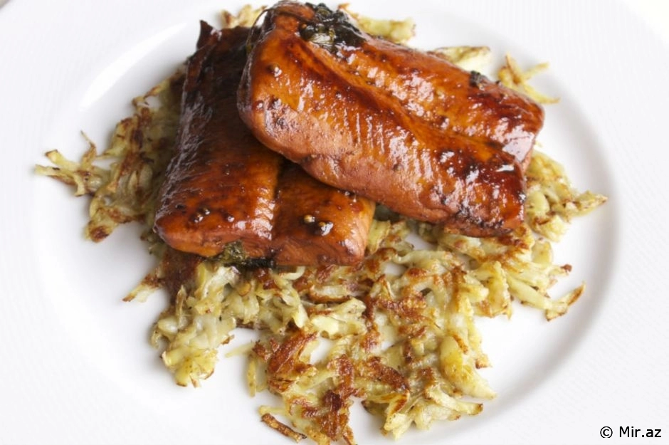 At the Table of Kings: Sauced Salmon (Salmon) Recipe