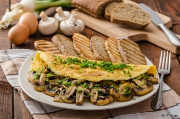 Beautiful Taste: Mushroom Omelette Recipe