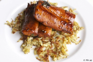 At the Table of Kings: Sauced Salmon (Salmon) Recipe