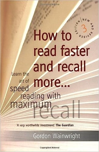 Gordon Wainwright "How to Read Faster and Recall More" PDF