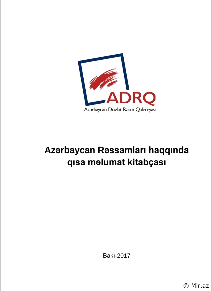 Azərbaycan Rəssamları Haqqında Kitabça. PDF
