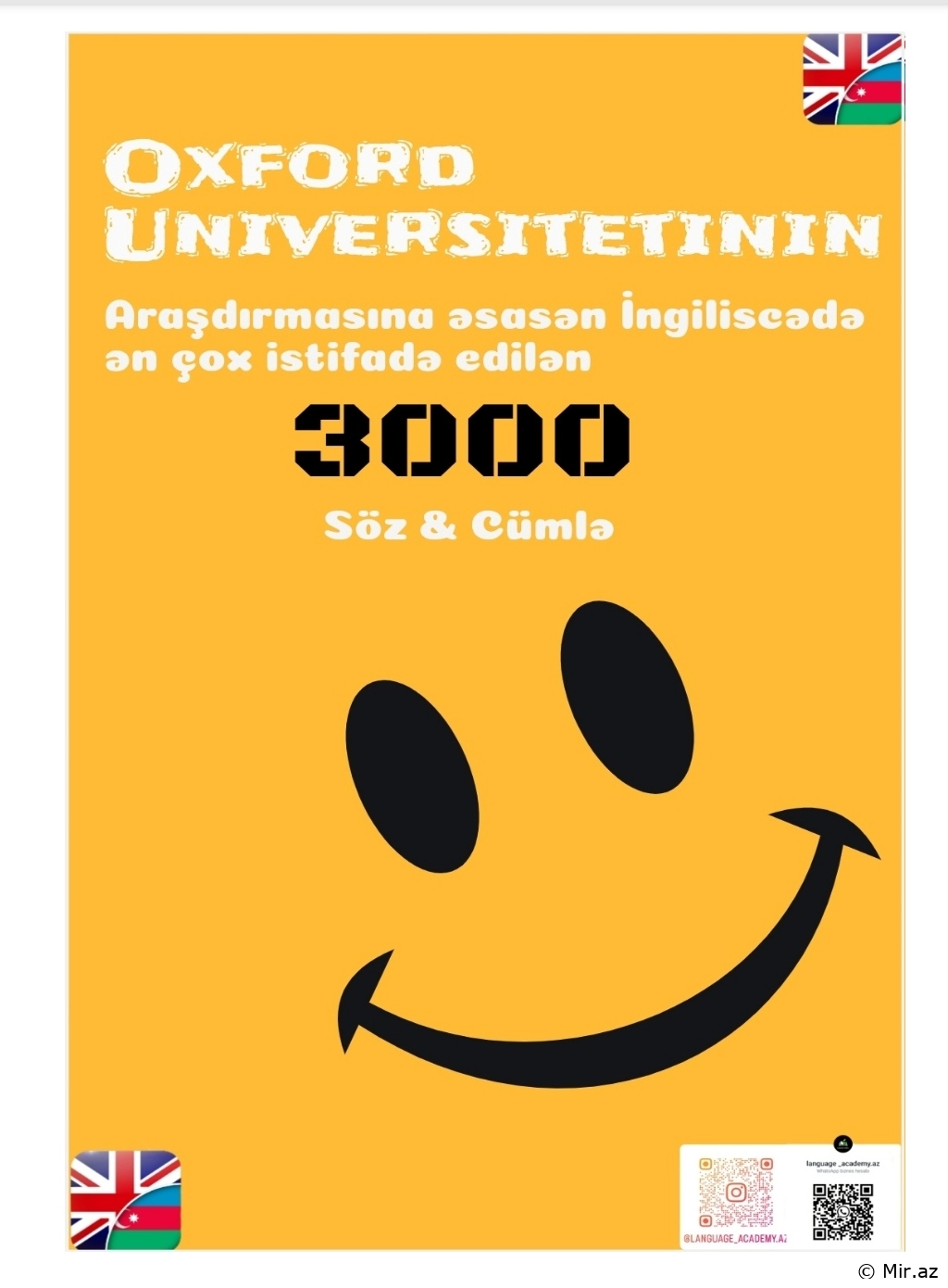 Oxford 3000 söz və cümlə