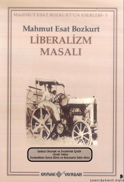 Mahmut Esat Bozkurt "Liberalizm Masalı" PDF