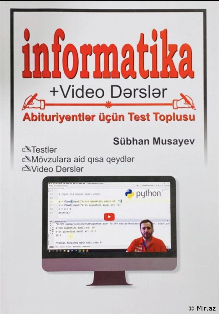 İnformatika Test toplusu Sübhan Musayev 2022 - PDF