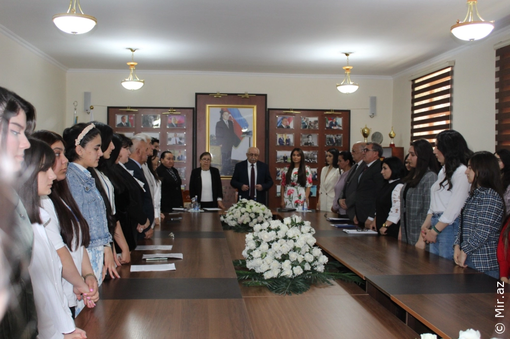 BDU-nun Qazax filialında Beynəlxalq Ailə Gününə həsr olunmuş tədbir keçirilib - FOTOLAR