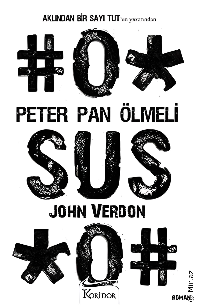 John Verdon "Peter Pan Ölməli" PDF
