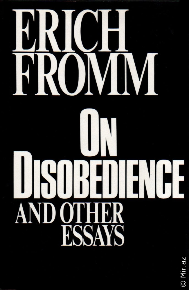 Erich Fromm "On Disobedience and Other Essays" PDF