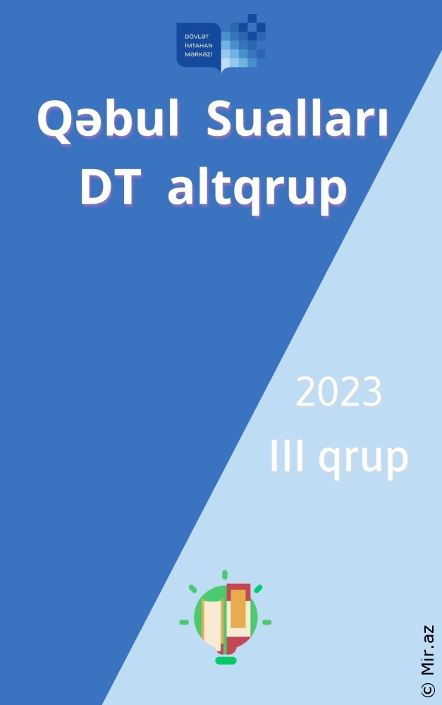 20 May 2023 Qrup Qəbul Sualları  3-cü - PDF