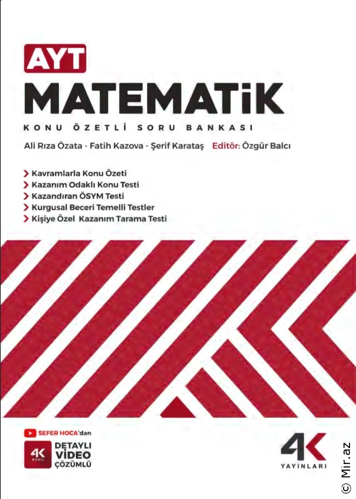 AYT Matematik Soru Bankası 2023 - PDF