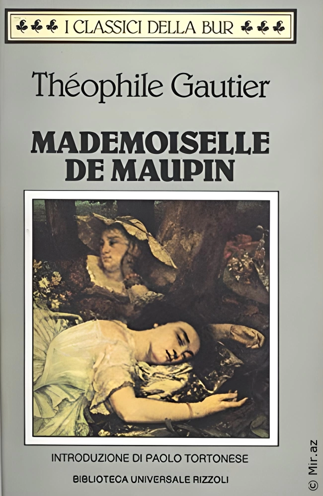 Theophile Gautier "Mademoiselle de Maupin" PDF