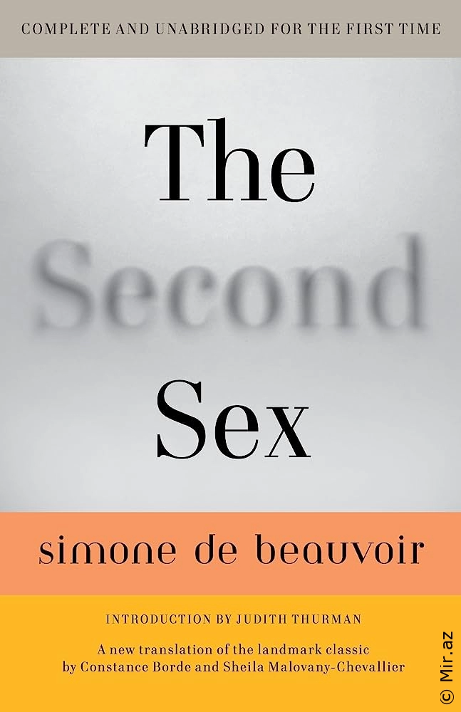 Simone De Beauvoir "The Second Sex" PDF