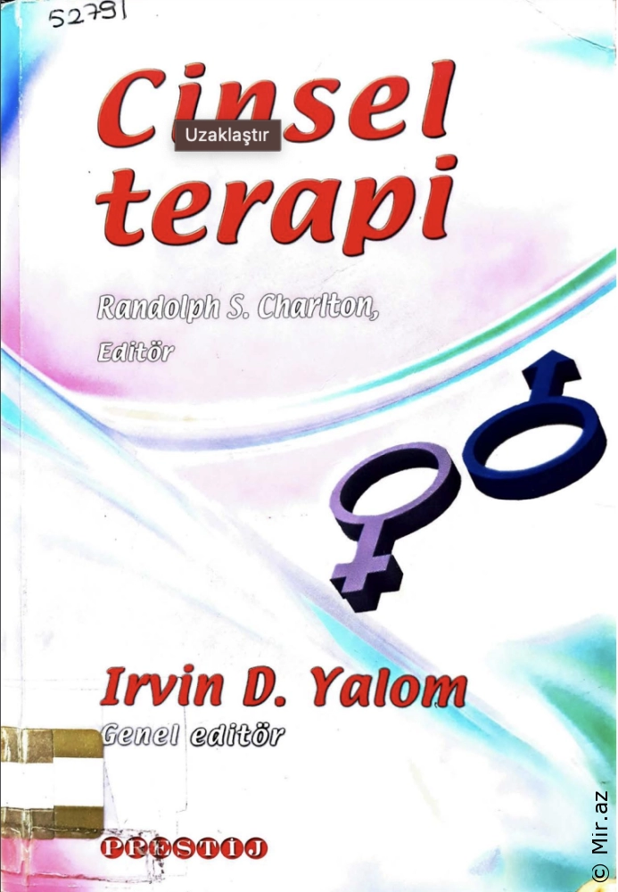 Irvin D. Yalom "Cinsi Terapiya" PDF
