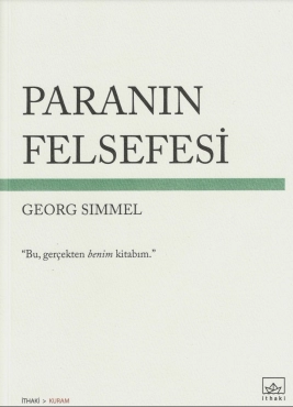 Georg Simmel "Paranın Felsefesi" PDF
