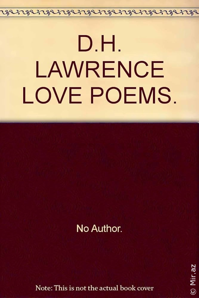 D. H. Lawrence "Love Poems" PDF