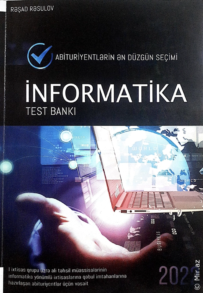 Rəşad Rəsulov "İnformatika Test Bankı" PDF