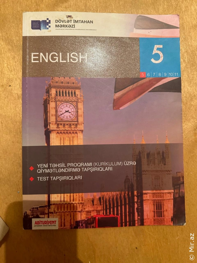 İngilis dili 5ci sinif testləri