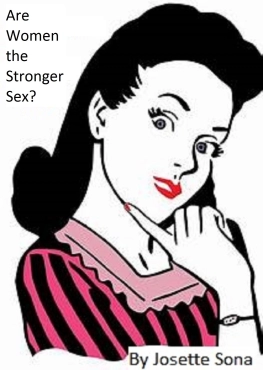 Josette Sona "Are Women the Stronger Sex?" PDF