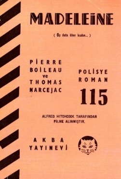 Pierre Boileau & Thomas Narcejac "AKBA Polisiye Romanlar Serisi 115-Madeleine" PDF