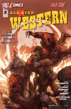 DC Comics "All-Star Western 3-Eski Gotham'da-Şeytanın Maskeleri" PDF