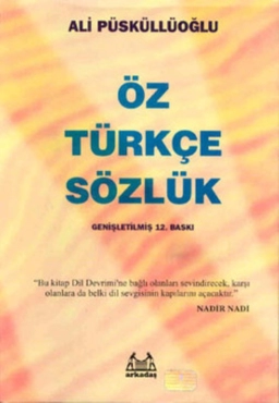 Ali Püsküllüoğlu "Öz Türkçe Sözlük" PDF