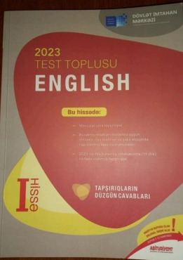 İngilis Dili Test Toplu 1-ci hissə 2023 - PDF