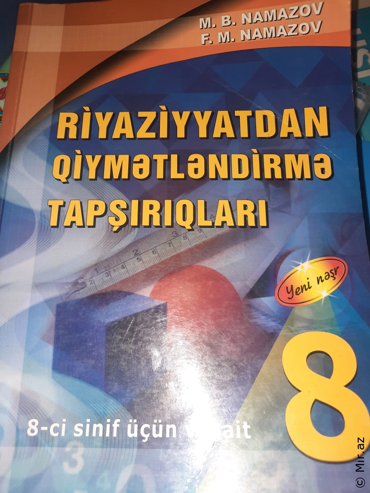 8 ci sinif riyaziyyat namazov qiymetlendirme tapşırıqlari