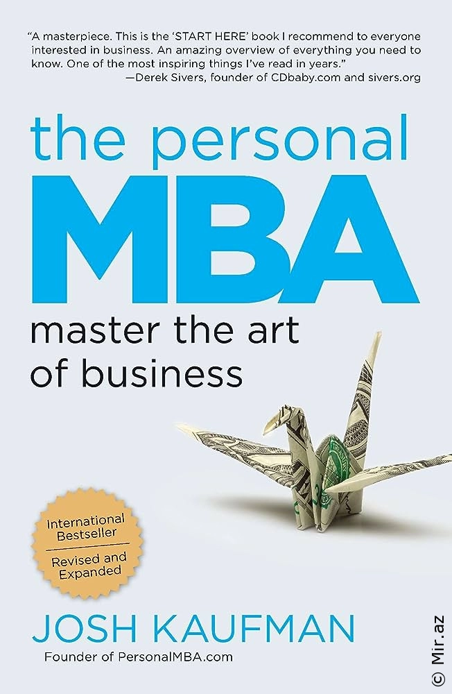 Josh Kaufman "Fərdi MBA Biznes dərsləri" PDF