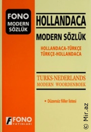 Fono - "Hollandaca - Türkçe Modern Sözlük" PDF