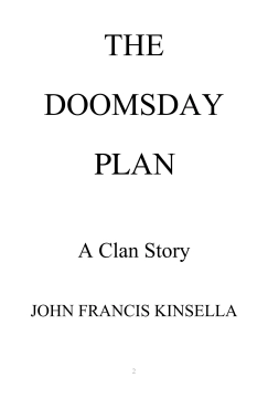 John Francis Kinsella "The Doomsday Plan" PDF