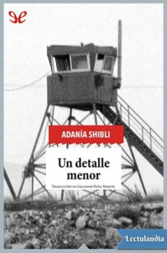 Adania Shibli "Un detalle menor   " PDF