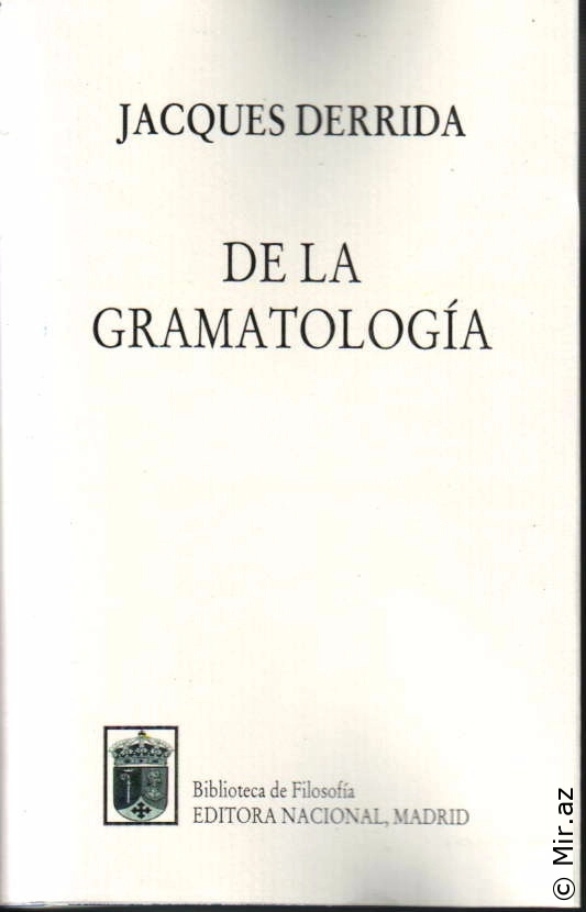 Jacques Derrida "De la Gramatología (1967)" PDF