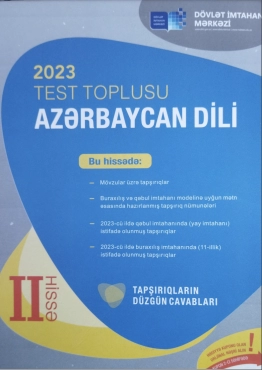 DİM Azərbaycan dili 2-ci hissə 2023