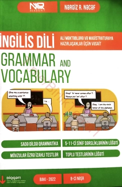 Nərgiz Nəcəf grammar and vocabulary - PDF
