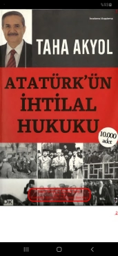 Taha Akyol - "Atatürk'ün İhtilal Hukuku" PDF