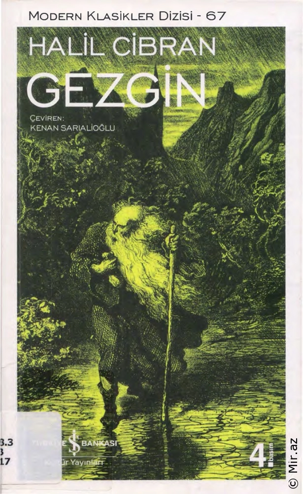 Halil Cibran "Gezgin – Modern Klasikler Dizisi 67" PDF