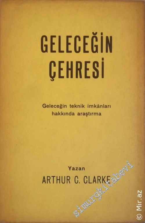 Arthur C. Clarke "Geleceğin Çehresi" PDF
