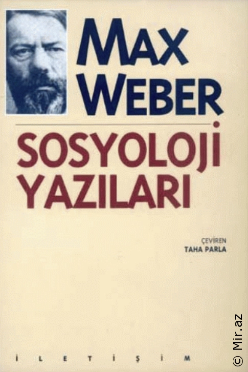 Max Weber "Sosiologiya Yazıları" PDF
