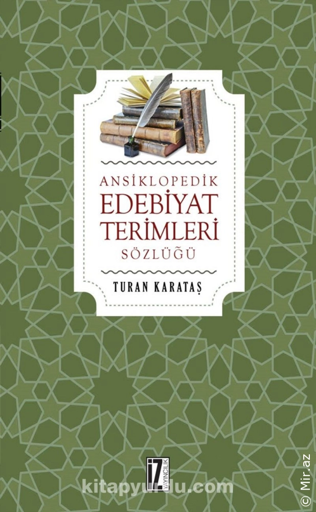 Turan Karataş "Ansiklopedik Edebiyat Terimleri Sözlüğü" PDF