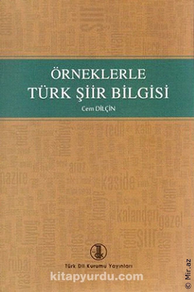 Cem Dilçin "Örneklerle Türk Şiir Bilgisi" PDF