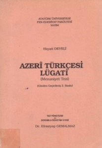 Hayati Develi "Azerî Türkçesi Lugati (Sözlüğü)" PDF