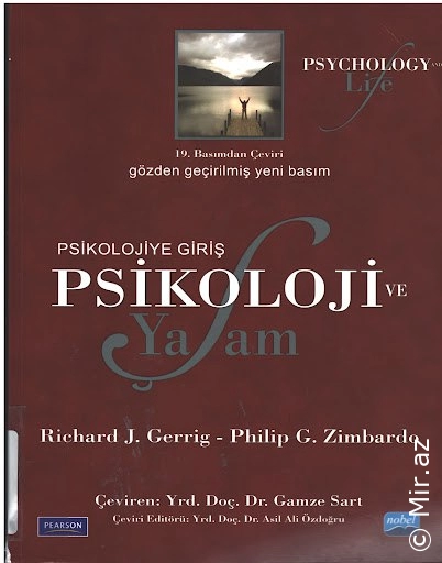 Richard J. Gerring, Philip G. Zimbardo - "Psikoloji ve Yaşam" PDF