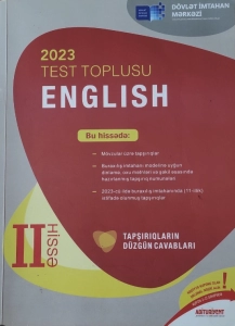 2023 test toplusu ingilis dili  II hissə - PDF