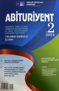 Abituriyent 2 -  jurnalın 2 nömrəsi PDF